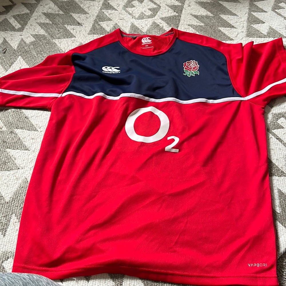 Canterbury rugby jersey